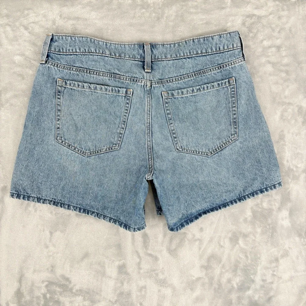 Hollister Shorts Womens 12 Fits 34x5.5 Low-Rise Baggy Short Y2K Style Boho Retro